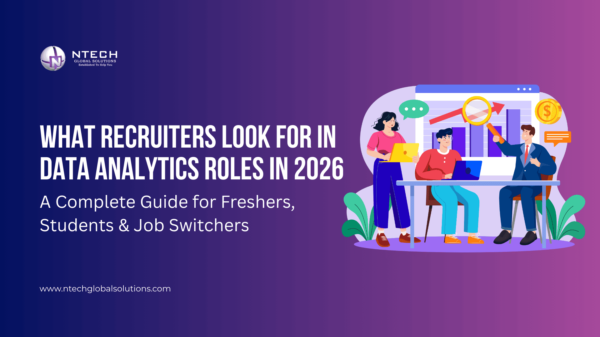 What Recruiters Look for in Data Analytics Roles in 2026: A Complete Guide for Freshers, Students & Job Switchers